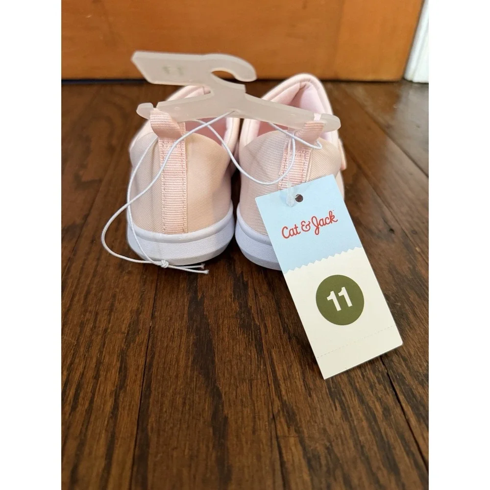 Cat & Jack Unisex Toddler Light Pink Slip-On Water Shoes Size 11 NWOB Mesh Top